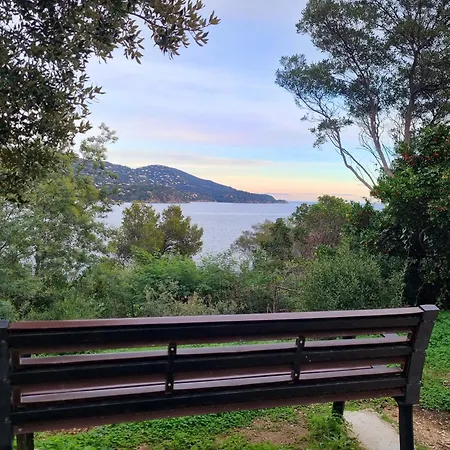 La Pinede - Small 2 Bedroom Sea View - With Swimming Pool Ле-Лаванду