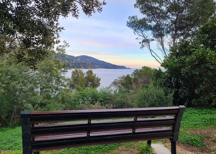 La Pinede - Small 2 Bedroom Sea View - With Swimming Pool Le Lavandou